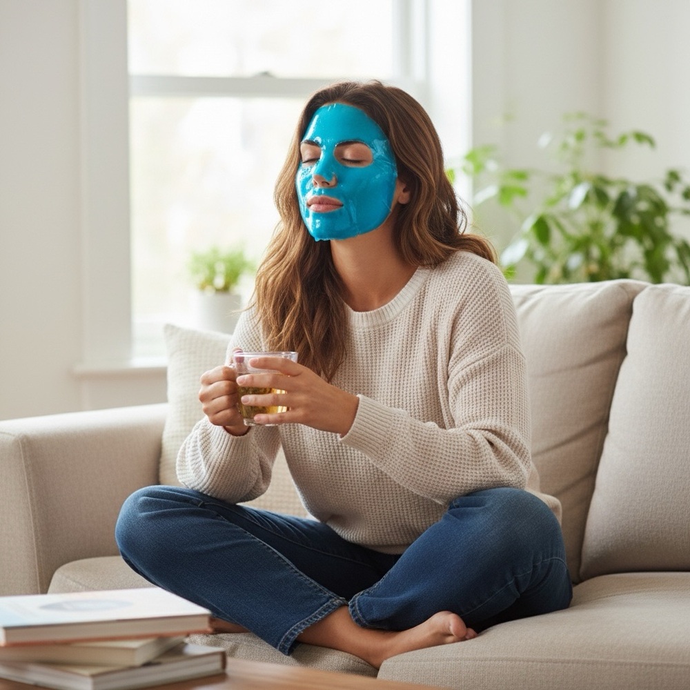 Glacier Ice Age-Defying Face Mask Vitamin E Single ONE Mask $300 MSRP - Picture 10 of 14